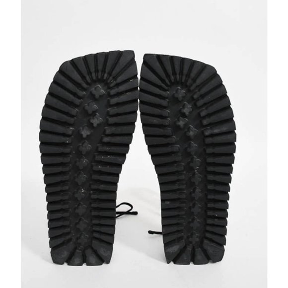 The Attico Black Strappy Platform Sandals Size 37 - Picture 5 of 11